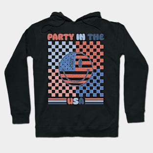 Party In The Usa 4Th Of July Preppy Smile Shirts Men Women Hoodie